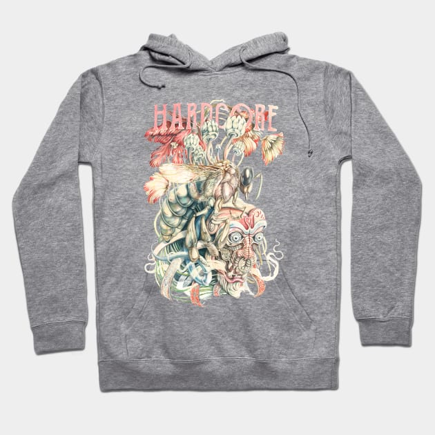 Hardcore Hoodie by Tolagunestro